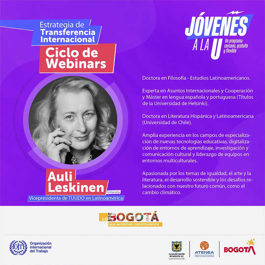 Jovenes a la U - Panelista Auli Leskinen