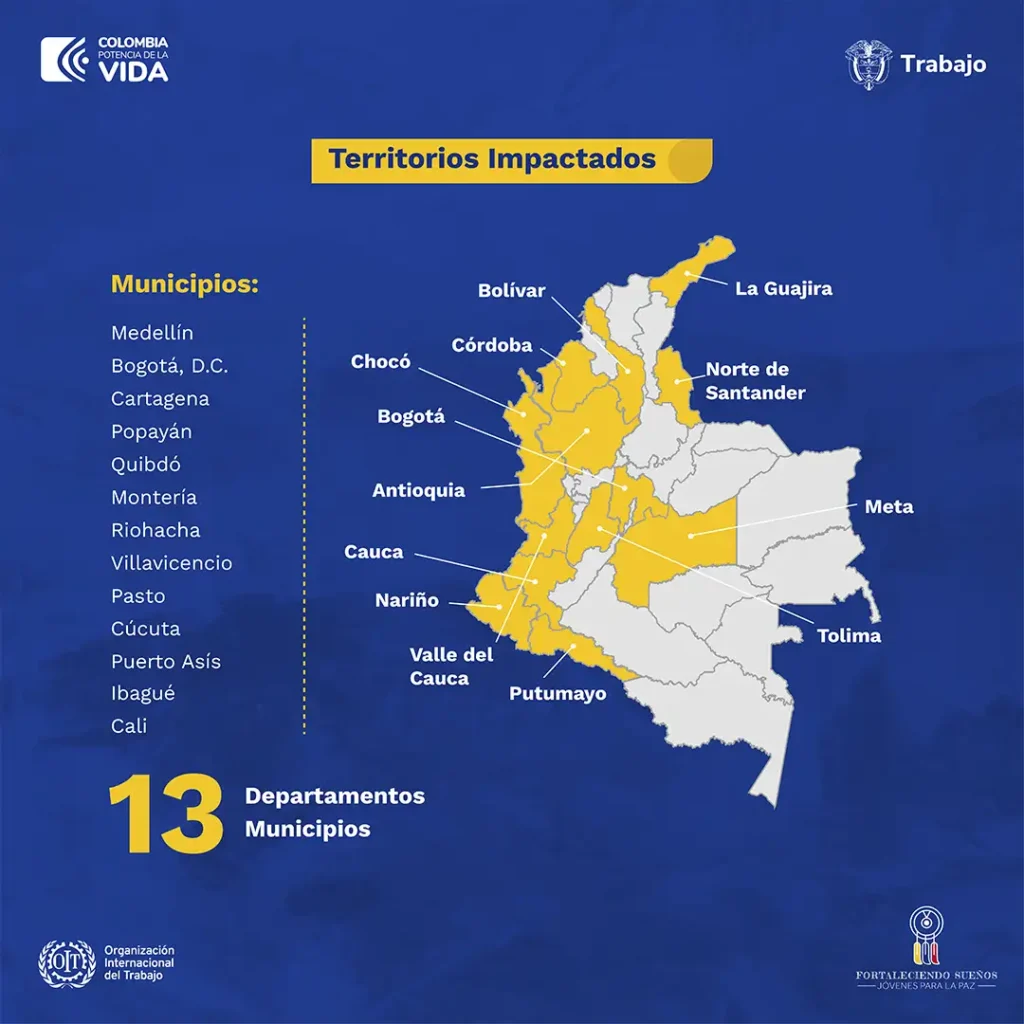 Mapa_Fortaleciendo Sueños Jóvenes para la Paz