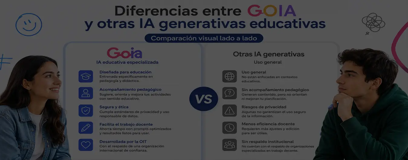 Diferencias entre GOIA y Otras IA Generativas