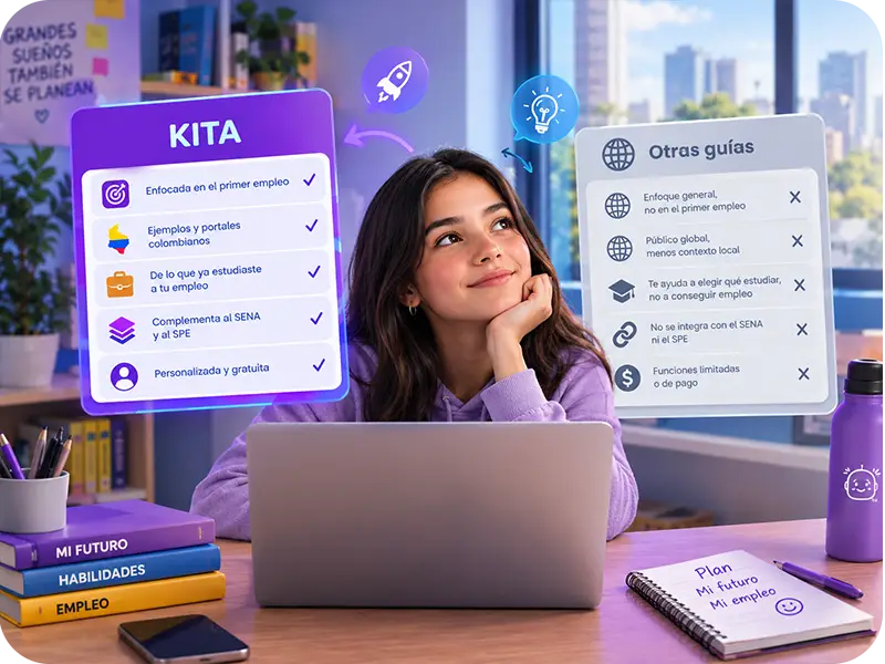 KITA vs otras guías de orientación profesional